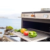 thumbnail of Professioneller Glut- und Holzkohle-Grillofen ECO 60 INOX aus Edelstahl, Holzkohleofen mit Grillrost und Edelstahlplatte