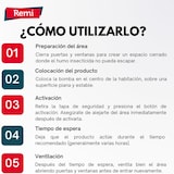 thumbnail of Remi Hogar Descarga Total Anti Chinches y pulgas | Bomba Humo Insecticida (150 ml) | Cucarachas, polillas e insectos voladores