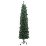 thumbnail of Schlanker Künstlicher Weihnachtsbaum mit Ständer Grün 210cm PVC