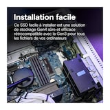 thumbnail of Crucial - P310 - Ssd Interne - 4 To - Pcie Gen4 Nvme M.2 - Vitesse Lecture Jusqu'a 7100 Mo/s - Ct4000p310ssd8