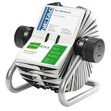 thumbnail of Durable 248123 Visifix Rollkartei, für 400 Visitenkarten, Register A-Z, silber