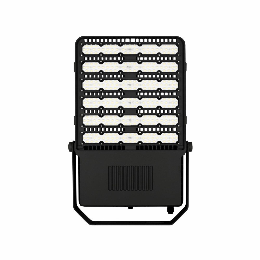 Foco LED de alta potencia de 400 W, 4000 K, 52 000 lúmenes, IP65, para uso deportivo.