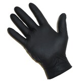 thumbnail of Guantes de Nitrilo Negro Sin Polvo Talla P - 100 UDS