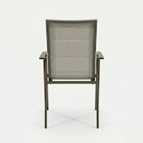 thumbnail of Tumbona de exterior apilable y reclinable, de aluminio y textilene