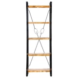 thumbnail of vidaXL Boekenkast met 5 schappen 60x30x180 cm massief mangohout