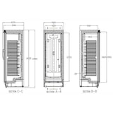 thumbnail of Frigoríficos ABS APE-451-C BLACK