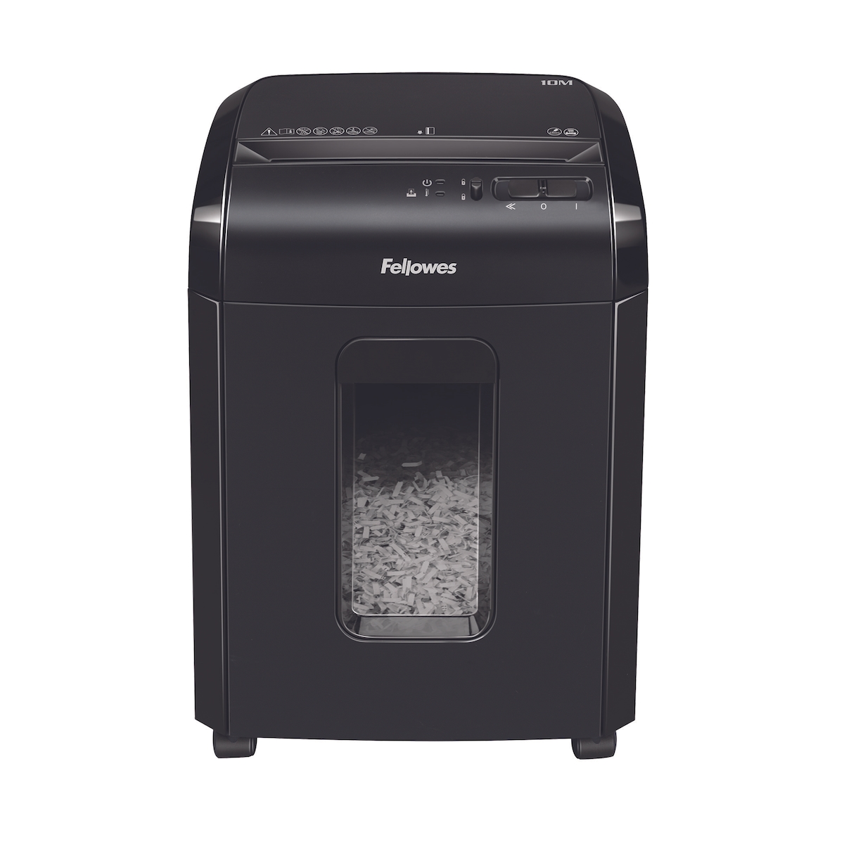 Fellowes Aktenvernichter 9 Blatt Mikroschnitt Sicherheitsstufe P-5 19 L 10M