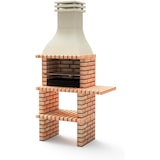 thumbnail of MF - BBQ Taos Plus met 1 zijtafel (Oranje/Beige - 110x58x214 cm) REF: M01019 - Voor buitengebruik.