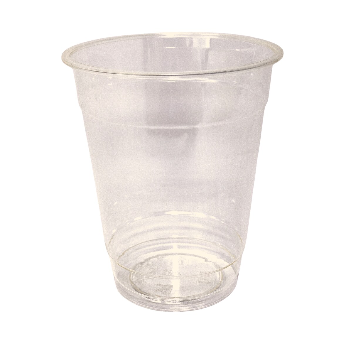 Transparente Becher aus PLA, kompostierbar - Kapazität: 200 ml - 7 oz.  50 Stück