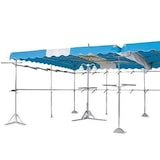 thumbnail of Parasol forain 250x220 fixe rouge bordeau.