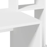 thumbnail of vidaXL Schreibtisch mit Regal Weiß 100x45x140 cm Holzwerkstoff