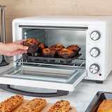 thumbnail of Forno elétrico de mesa Orbegozo 25 litros HO 258, temporizador, termóstato regulável, luz indicadora de funcionamento, 1500 W