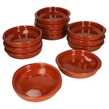 thumbnail of 12er Set Cazuela mit Griffen Ton-Schale Bernd Ø 16cm Größe M Mittelalter Wikinger