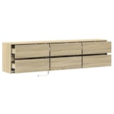 thumbnail of vidaXL TV-Wandschrank mit LED Sonoma-Eiche 180x31x45 cm
