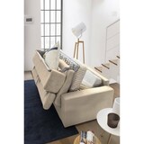 thumbnail of Dmora Divano Letto Agrippina, Divano a 2 posti Large, 100% Made in Italy, Sofà Soggiorno con apertura girevole, Cm 200x95h85, Beige