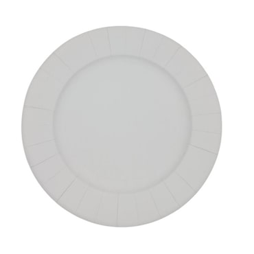 100 flache Pappteller weiß rund Durchmesser 15 cm kaufen