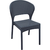 thumbnail of Chaise Sarah hôtel restaurant gris fonçée 53x60x82 France Mobilier Chr