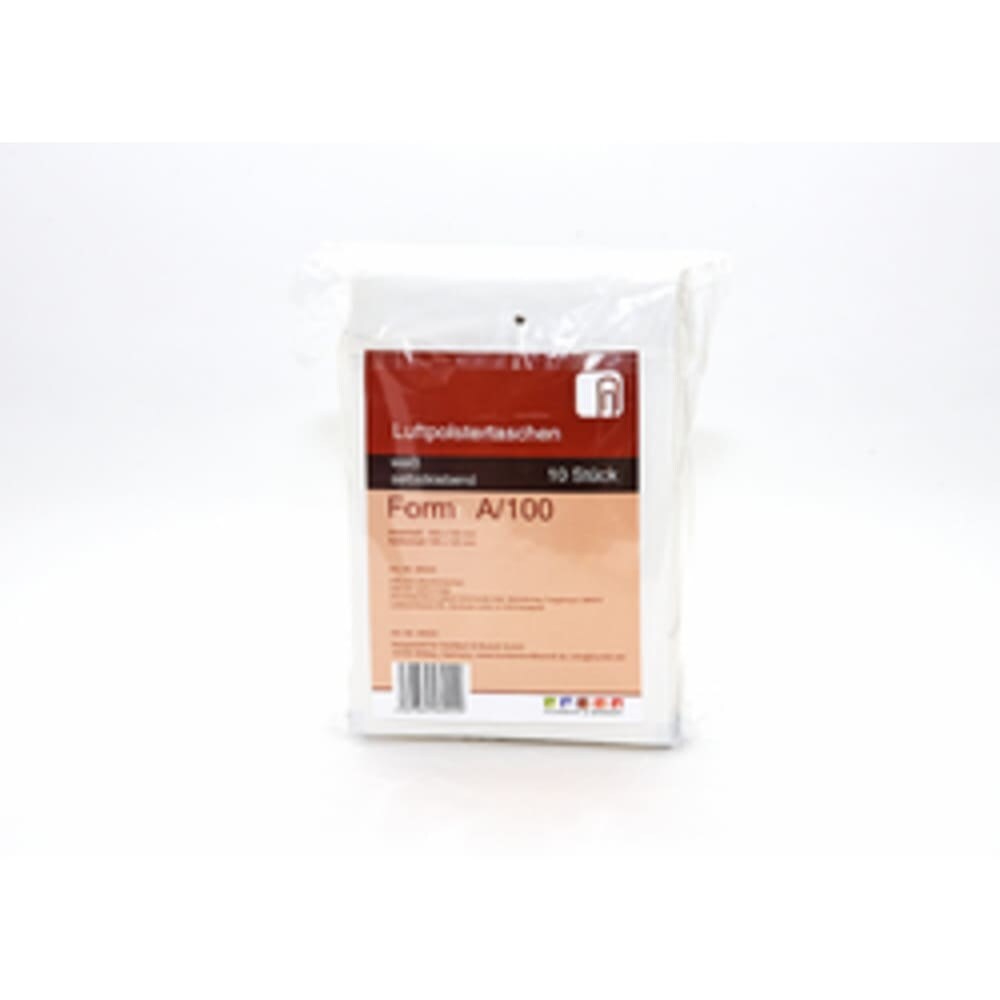 10 Luftpolstertaschen A100 Weiß, Innenmaß 165x120 mm, Polsterumschläge für empfindliche Ware