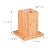 thumbnail of Relaxdays Möbelerhöher 4er Set, Erhöhung um 14 cm, für Tische, Betten und andere Möbel, HxBxT 15,5x14,5x14,5 cm, natur