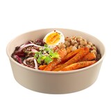 thumbnail of SOLIA Saladier LOOP avec couvercle PP beige clair 1000 ml - DP10402 - par 60 pièces