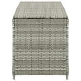 thumbnail of vidaXL Tuinbox 200x50x60 cm poly rattan grijs