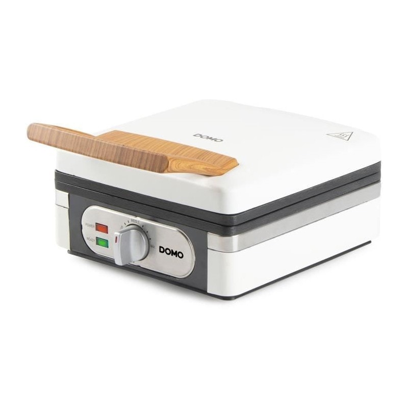 Gaufrier - Domo - Do9274w - 1400 W - 2 Gaufres Xl - Blanc