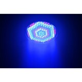 thumbnail of Projecteur lumineux Flat PAR 186 LEDs 10mm RGBW 45W + DMX + Télécommande IR SA50680A