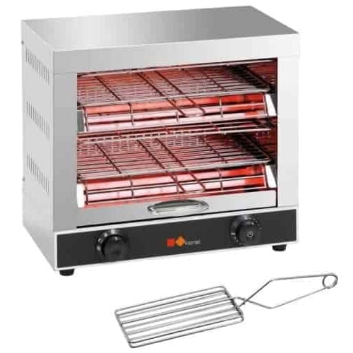 Tostapane per toast professionale 6 pinze
