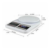 thumbnail of Balança digital eletrónica de cozinha 7Kg para pesagem de alimentos