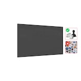 thumbnail of ALLboards Glas-Magnettafel 100x80 cm DUNKEL GRAU