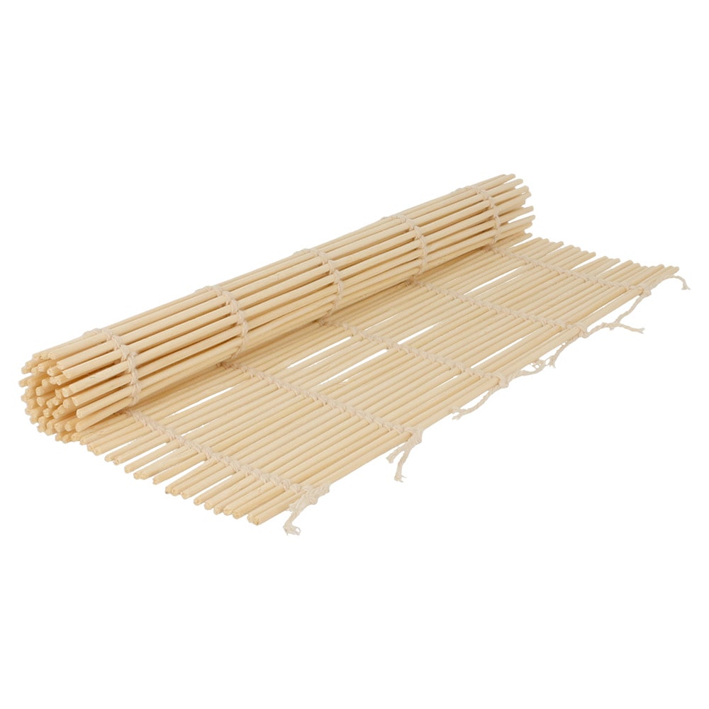 Garcia de Pou 24 Unités - Tapis À Sushi 24X24 Cm Naturel Bambou