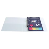 thumbnail of Exacompta - réf. 51021E - Carton de 10 classeurs personnalisables 3 poches - 2 anneaux 20mm - Dos 36mm -  21,5x 20,8cm - A5 - Blanc