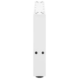 thumbnail of vidaXL Couchtischbeine Weiß 2 Stk. 50x(30-31) cm Stahl