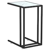 thumbnail of vidaXL Computer bijzettafel 50x35x65 cm gehard glas witmarmerkleurig