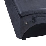 thumbnail of vidaXL Massage Chaiselongue mit Kissen Grau Wildleder-Optik