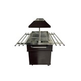 thumbnail of Combisteel Büfett-Theke für 3xGN1/1 aus Mahagoni/Edelstahl  1200x700x1400mm