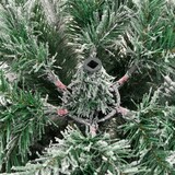 thumbnail of vidaXL Künstlicher Weihnachtsbaum Klappbar Beschneit 150 cm