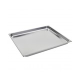 thumbnail of Teglia Forno Gastronorm Acciaio Inox Aisi 304 GN 2/1 H 4 Cm 65x53 Gr. 2417 Spessore 0,07 - 0,09 mm