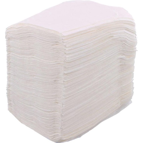 Nachfüllservietten - 100 Stück - 12,5 x 8 cm - Weiß