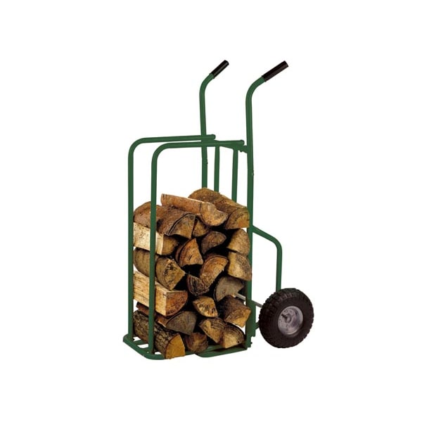 Sackkarre für Holz, Luftreifen, Grün, Tragkraft 250 kg