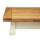 thumbnail of Biscottini Esstisch – Ausziehbarer Küchentisch – Restauranttische 120x80 cm – Massivholztisch Made in Italy – Moderner Tisch in Natur und Weiß