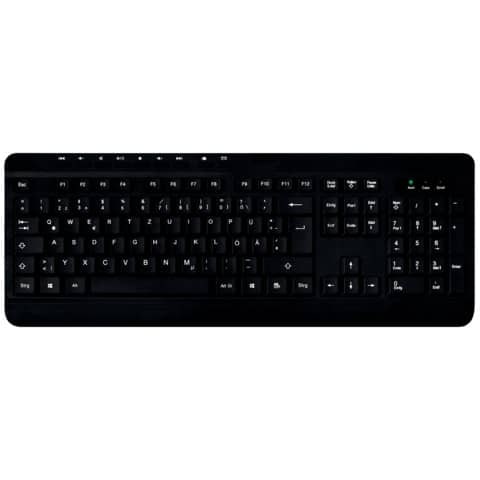Tastatur Basic schwarz Office