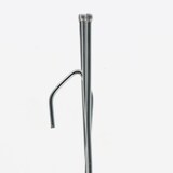 thumbnail of Lot de 10 agrafes pour rideaux avec 4 broches et tête flamande de 75mm en Acier Zingué - Boulet