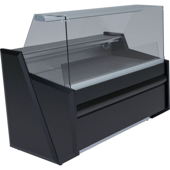 KBS koeltoonbank 1710x865x1220 mm rechte glasconstructie met schuifpanelen 230 V