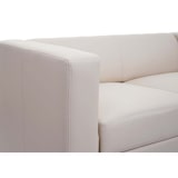 thumbnail of 2er Sofa Couch Loungesofa Lille ~ Leder, creme
