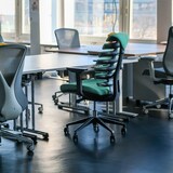 thumbnail of Sedia da ufficio / Sedia girevole ERGO LINE II tessuto nero hjh OFFICE