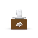 thumbnail of Espressotasse Verdutzt - 80 ml - FIFTYEIGHT Espressotasse - Dekor weiß - 1 Stück