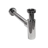 thumbnail of Siphon rond chromé découpable D32mm SIMON