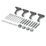 thumbnail of LuxeBath Elektrischer Badheizkörper Iron EM 500×1200 mm Weiß, Heizstab 1200W, Thermostat Digitalanzeige, Paneelheizkörper Handtuchtrockner