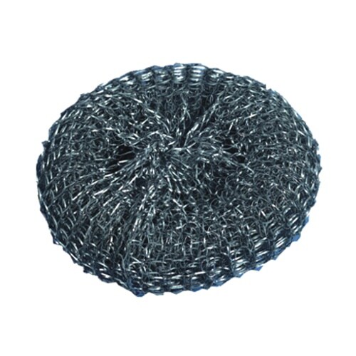 Starpak 10 Topfreiniger, Draht rund Ø 12 cm · 3 cm silber , kratzend